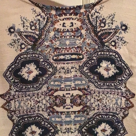 FREE PEOPLE “SMOOTH TALKER” PLUNGING BACK TUNIC/MINI DRESS - Picture 6 of 12